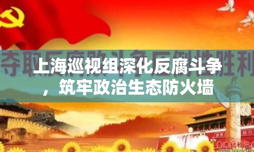 上海巡視組深化反腐斗爭(zhēng)，筑牢政治生態(tài)防火墻