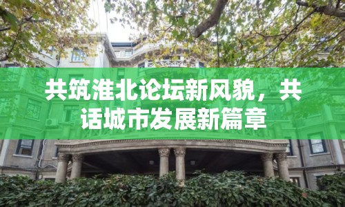 共筑淮北論壇新風貌，共話城市發(fā)展新篇章