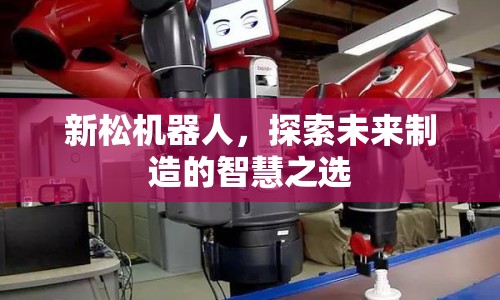 新松機器人，探索未來制造的智慧之選