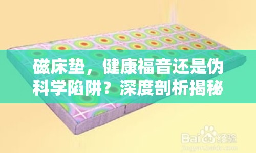 磁床墊，健康福音還是偽科學(xué)陷阱？深度剖析揭秘