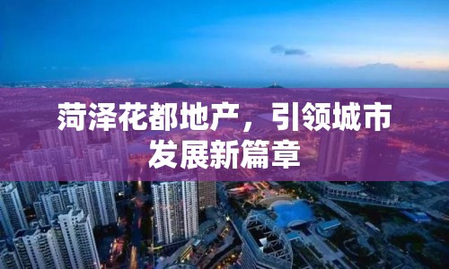 菏澤花都地產(chǎn)，引領(lǐng)城市發(fā)展新篇章