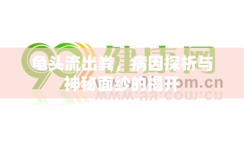 龜頭流出糞，病因探析與神秘面紗的揭開(kāi)