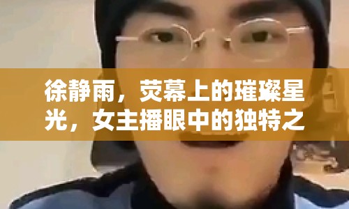 徐靜雨，熒幕上的璀璨星光，女主播眼中的獨(dú)特之美
