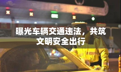 曝光車輛交通違法，共筑文明安全出行