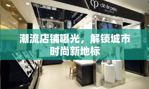潮流店鋪曝光，解鎖城市時(shí)尚新地標(biāo)