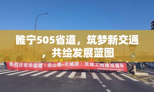 睢寧505省道，筑夢(mèng)新交通，共繪發(fā)展藍(lán)圖