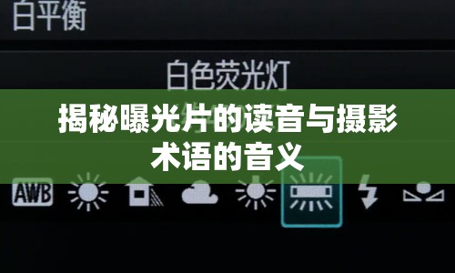 揭秘曝光片的讀音與攝影術(shù)語的音義