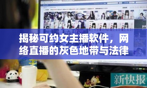 揭秘可約女主播軟件，網(wǎng)絡(luò)直播的灰色地帶與法律風(fēng)險