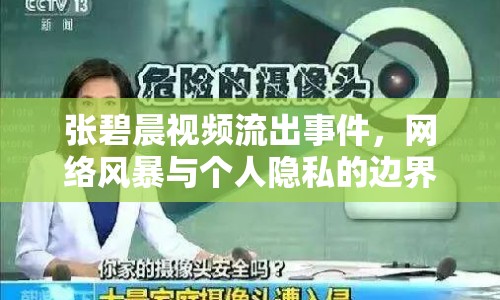張碧晨視頻流出事件，網(wǎng)絡(luò)風(fēng)暴與個人隱私的邊界探討