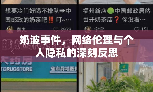 奶波事件，網(wǎng)絡(luò)倫理與個(gè)人隱私的深刻反思
