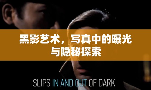 黑影藝術(shù)，寫真中的曝光與隱秘探索