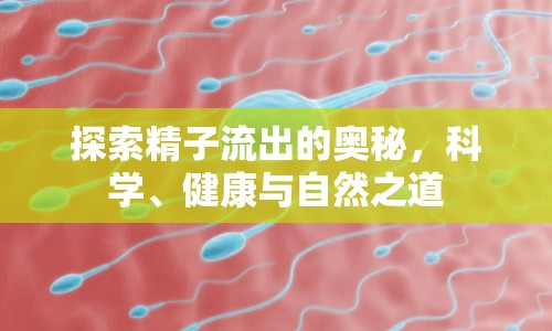 探索精子流出的奧秘，科學(xué)、健康與自然之道