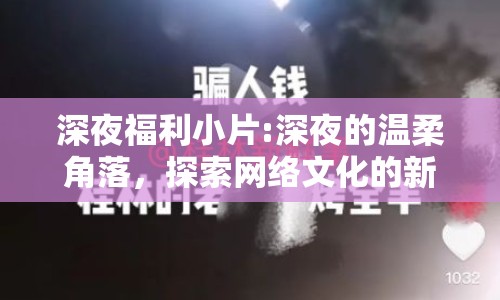 深夜福利小片:深夜的溫柔角落，探索網(wǎng)絡(luò)文化的新維度