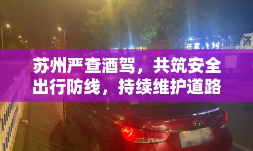 蘇州嚴(yán)查酒駕，共筑安全出行防線，持續(xù)維護(hù)道路交通安全