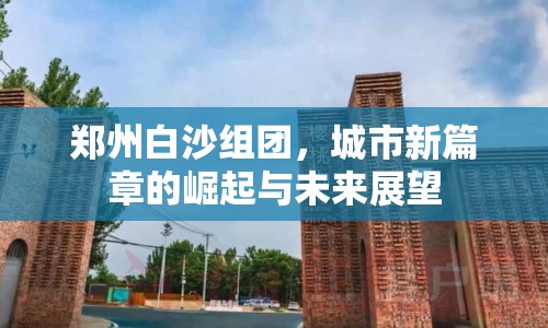 鄭州白沙組團，城市新篇章的崛起與未來展望