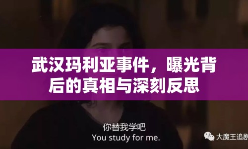 武漢瑪利亞事件，曝光背后的真相與深刻反思