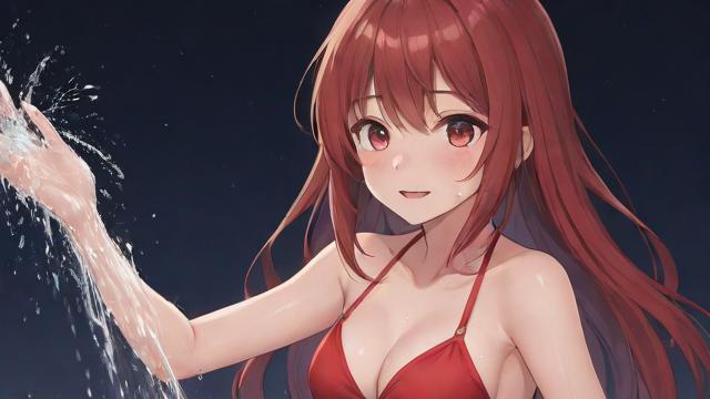 國(guó)產(chǎn)深夜福利紅一噴水:深夜的溫柔，水與紅的邂逅
