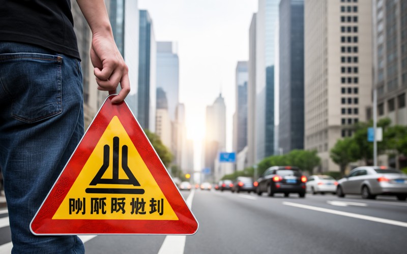 交通隱患曝光，從我做起，守護道路安全