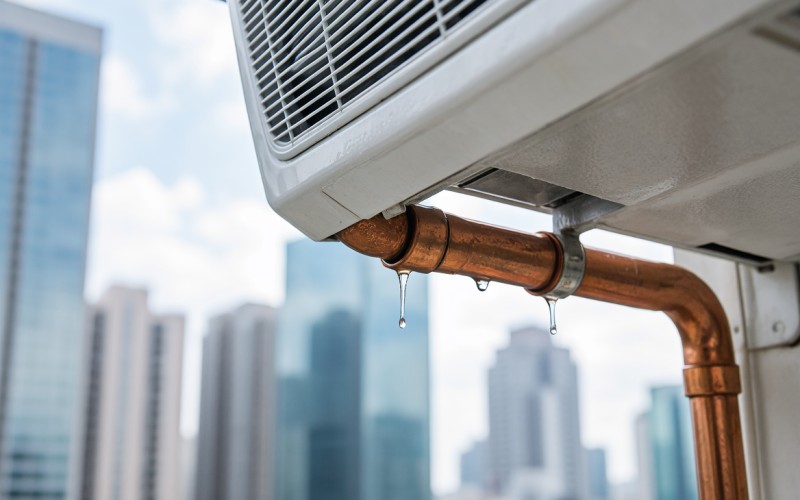 空調(diào)的‘淚水’，揭秘冷凝水背后的真相