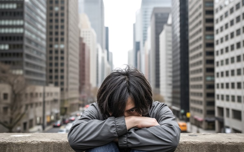 現(xiàn)代人隱秘的疲憊與掙扎，憔悴身影背后的真相