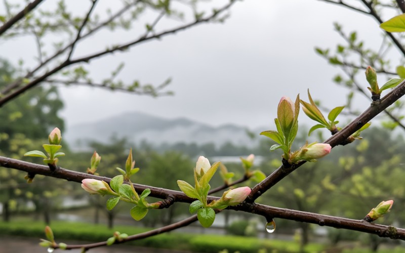 廣州春日雨季交替，微妙平衡中的春意盎然