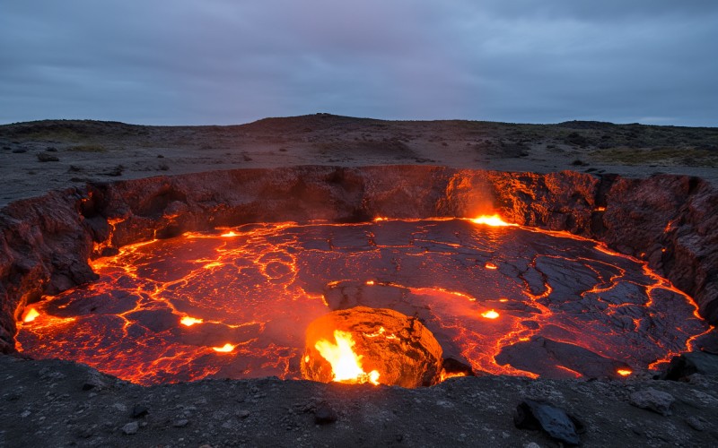 火山熔漿，從地心涌動到地表奇觀的壯麗旅程