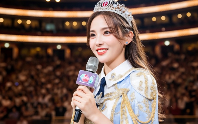 小智眼中的戰(zhàn)旗女主播，才藝與魅力的雙重盛宴