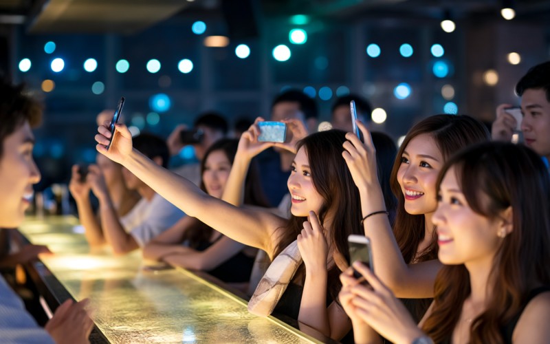 深夜福利夜店自拍:夜幕下的光影，夜店自拍的魅力與邊界