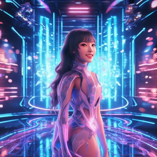 虛擬少女主播引領(lǐng)未來，某公司簽約新星，開啟元宇宙娛樂新紀(jì)元