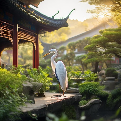 白鷺園，城市綠洲的隱秘曝光，自然與人文的和諧交響