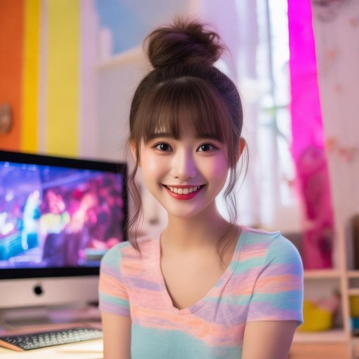 奶萌女主播，網(wǎng)絡(luò)直播新寵，萌化你的心