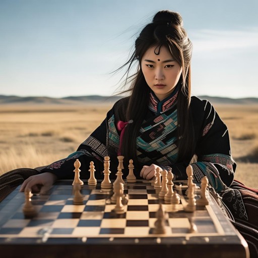 內(nèi)蒙古象棋女主播排名，棋盤上的巾幗英姿