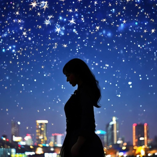 郭可盈，夜色下的璀璨星光，演繹都市光影的溫柔邂逅