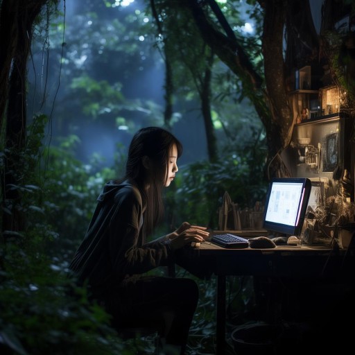 深夜的秘密花園，國產女主播的在線私密世界