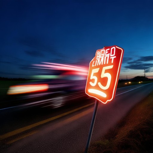 超速曝光牌，道路安全的隱形守護者
