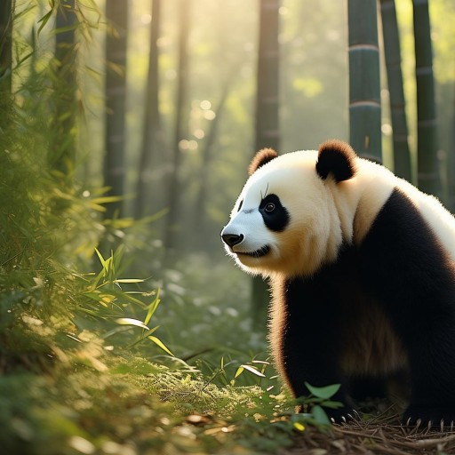 守護(hù)與成長(zhǎng)，大熊貓思嘉的溫馨足跡