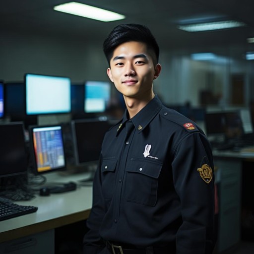 平凡保安小陳，在平凡崗位上綻放不凡光芒