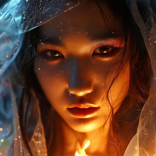 璀璨星輝，揭秘烈火如歌女主播的神秘面紗