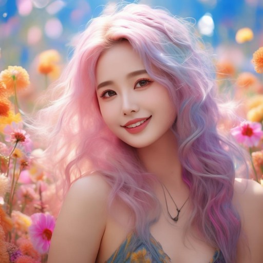 數(shù)字花海中的綻放，女主播的魅力在視頻微博中閃耀