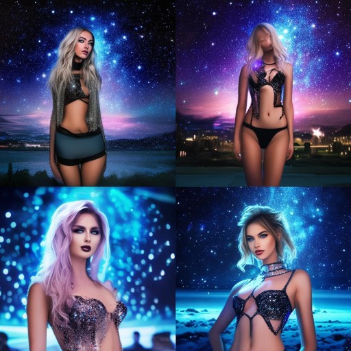 璀璨星河，四位魅力無限女主播的非凡風采