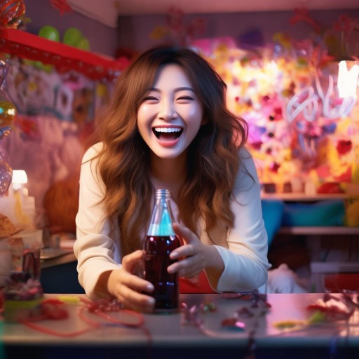 可樂共飲的意外走紅，女主播的網(wǎng)絡(luò)奇遇