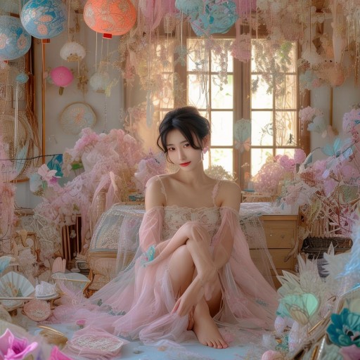 揭秘韓國18歲美女主播的仙女屋，背后的神秘與魅力
