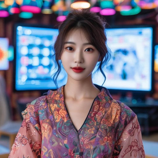 韓國(guó)嫩模女主播，網(wǎng)絡(luò)直播新風(fēng)尚下的文化交融魅力
