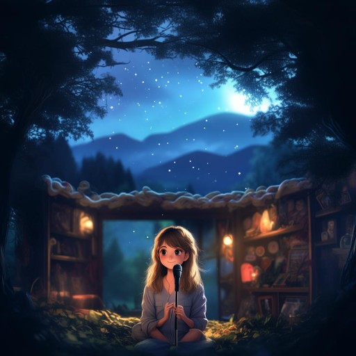 星光下的溫柔，女主播在低谷中的溫暖慰藉