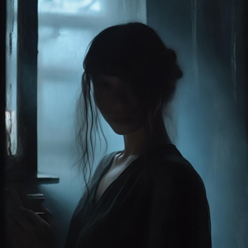 血色妝容下的恐怖揭秘，女主播的驚悚直播