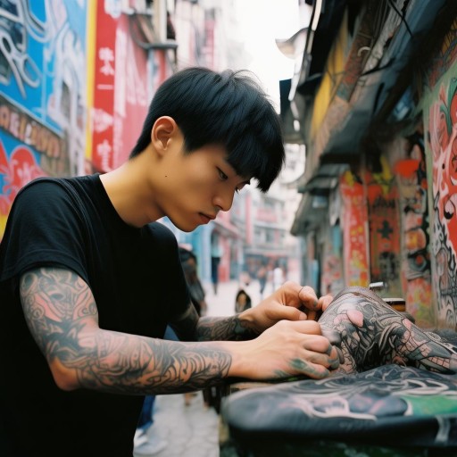 武漢紋身曝光視頻，城市文化與個人自由的邊界探索