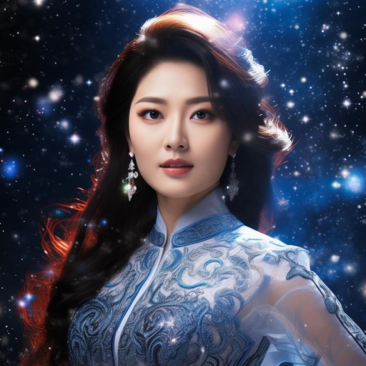 璀璨星輝，揭秘中文國際舞臺上的最美女主播——以美為名，以才服人