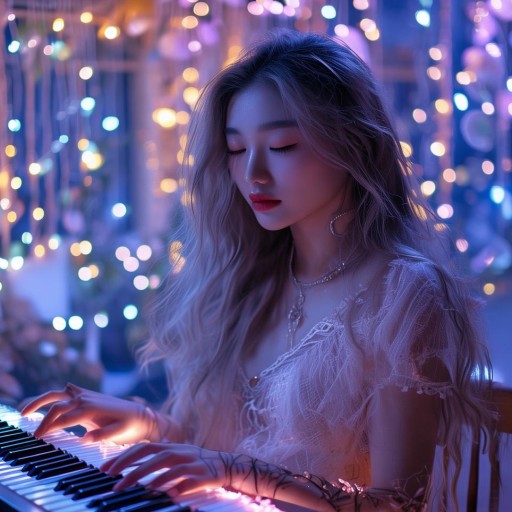 夢(mèng)幻之夜，虎牙直播中女主播的旋律編織
