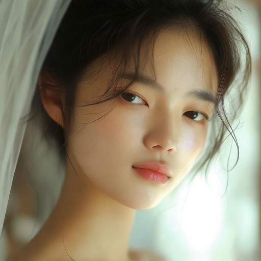 素顏之美，史上最美女主播的真實魅力，觸動心靈的視覺盛宴