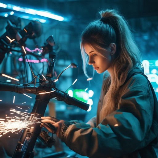 電光石火，女主播的電動車組裝之旅